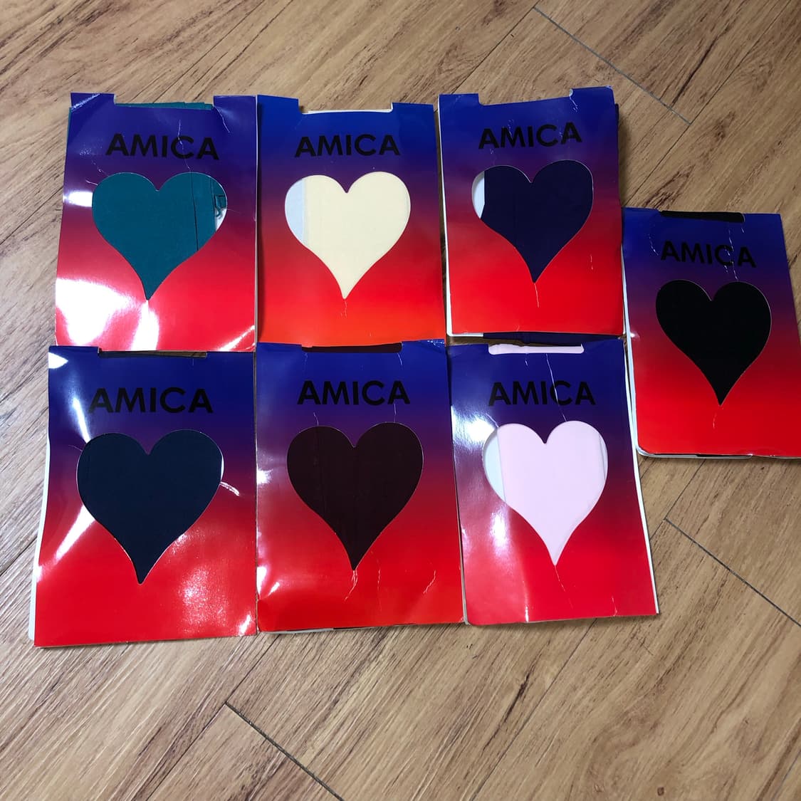 새상품 컬러 스타킹 🍔 12,000 상품이미지1