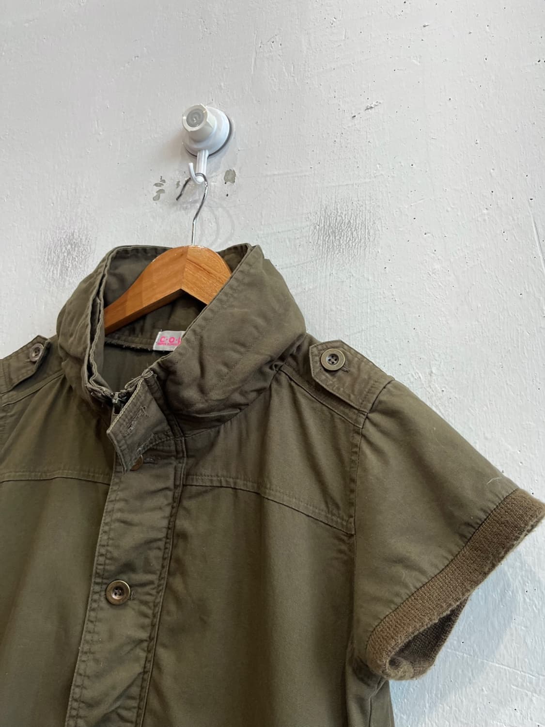 COLZA JPN 밀리터리 하프 롱자켓 원피스 상품이미지3