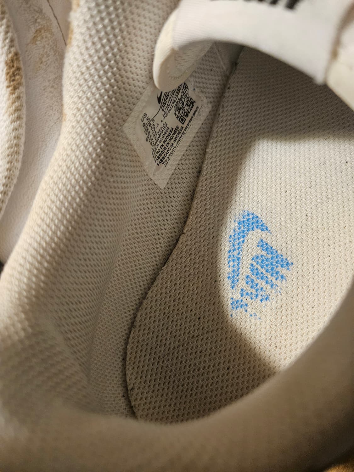 나이키 코르테즈 흰검파 275 운동화 상품이미지6