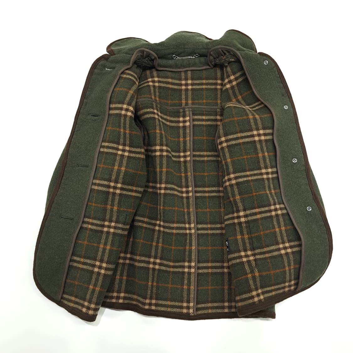 CN819W L 버버리 런던 스페셜리티 더플 코팅 울 코트 상품이미지3