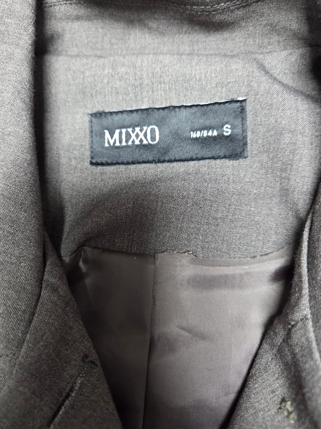 MIXXO(미쏘) 그레이 숏 자켓 S사이즈 상품이미지8