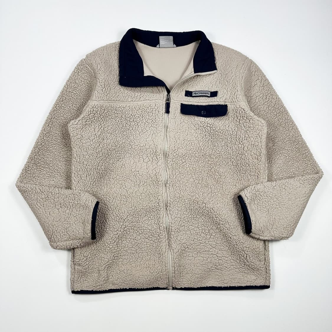 컬럼비아 마운틴 베이지 후리스 자켓 (XL) 상품이미지2