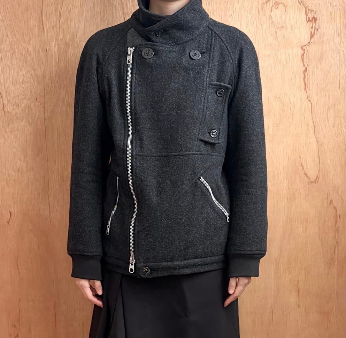 논네이티브 라이더스 울 봄버 자켓 상품이미지1