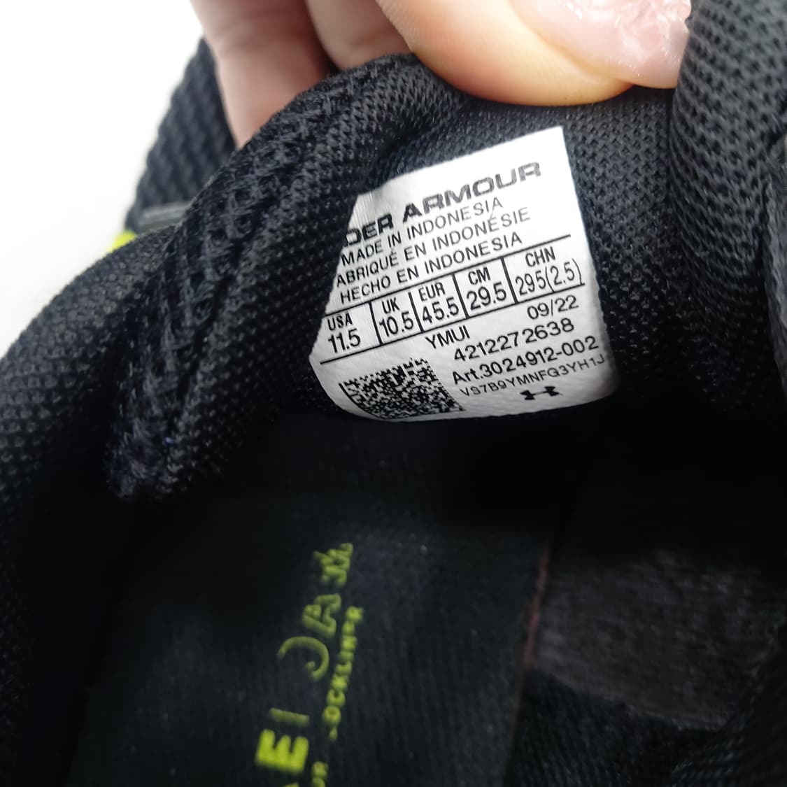 언더아머 차지드 에스케이프 3 (295) 상품이미지5