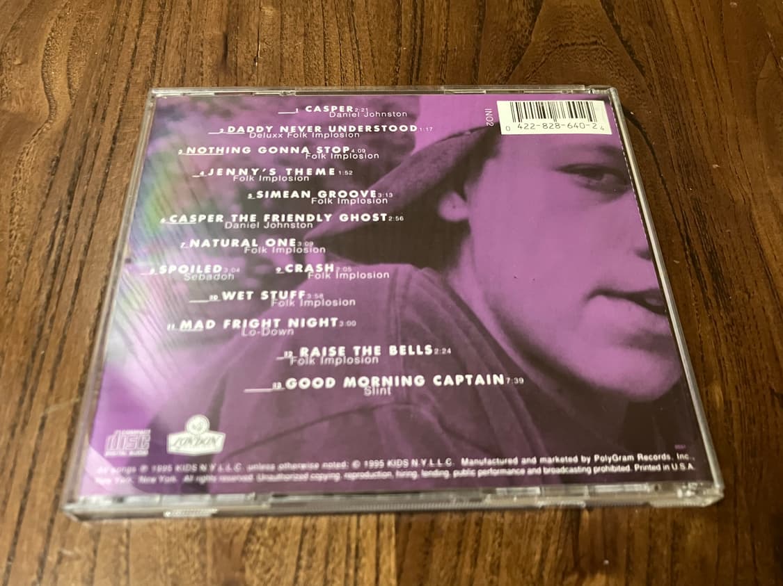 90년대 영화 키즈 KIDS OST 영화음악 미국반 CD 시디 상품이미지6