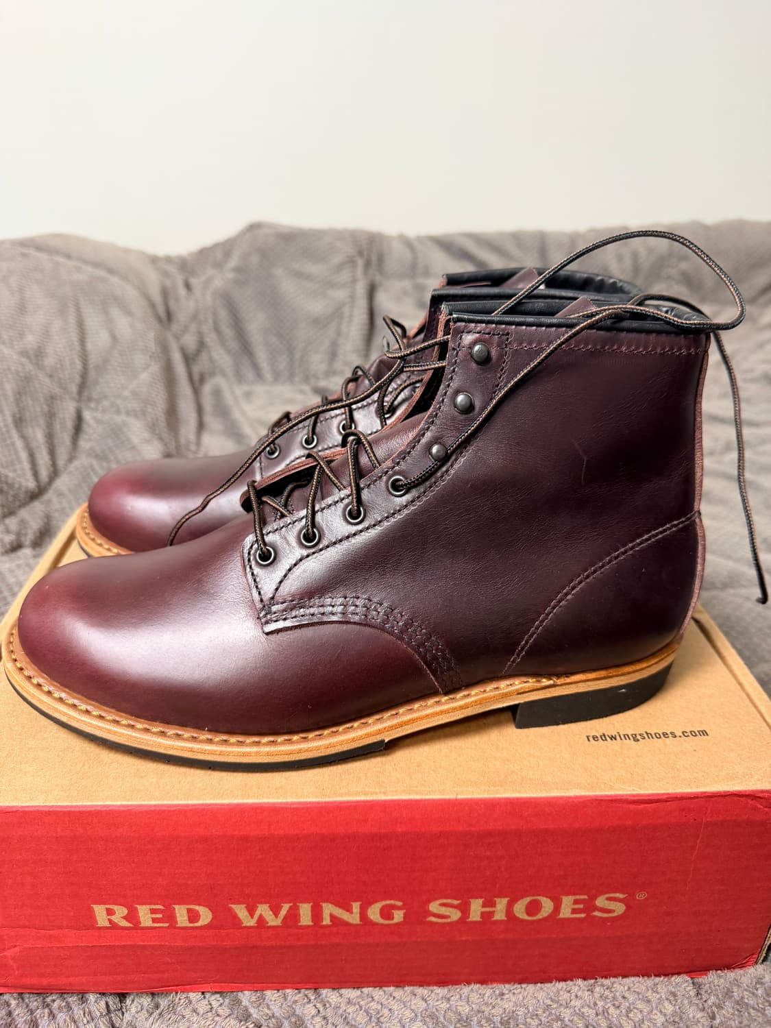 레드윙 9419 벡맨 블랙체리 9D 팩토리 세컨 상품이미지4