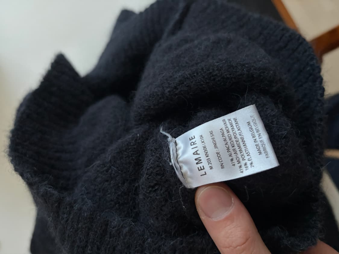 르메르 알파카 모헤어 가디건 M  상품이미지3