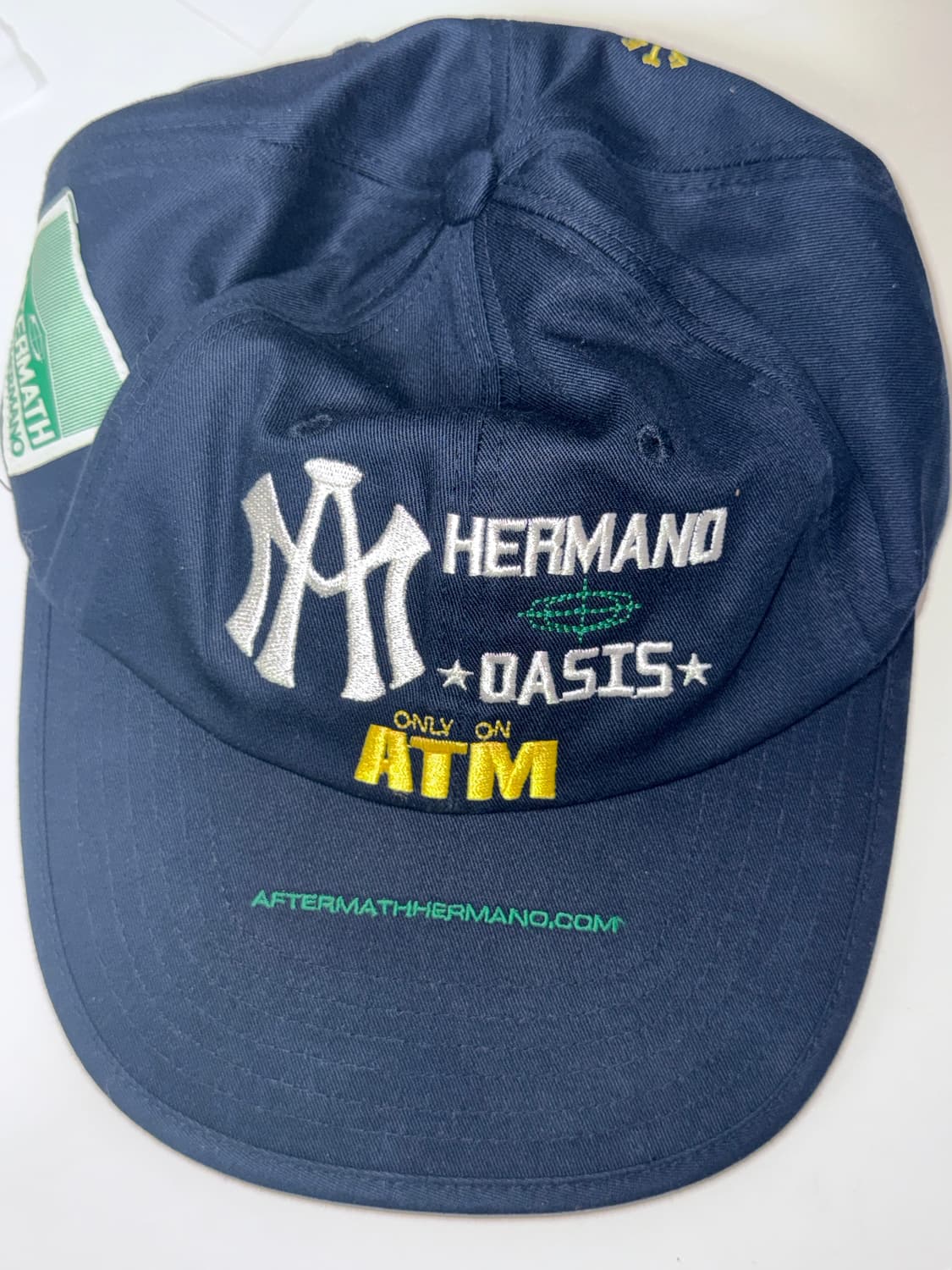 애프터매스 ONLY ON ATM BALL CAP [NAVY] 상품이미지1