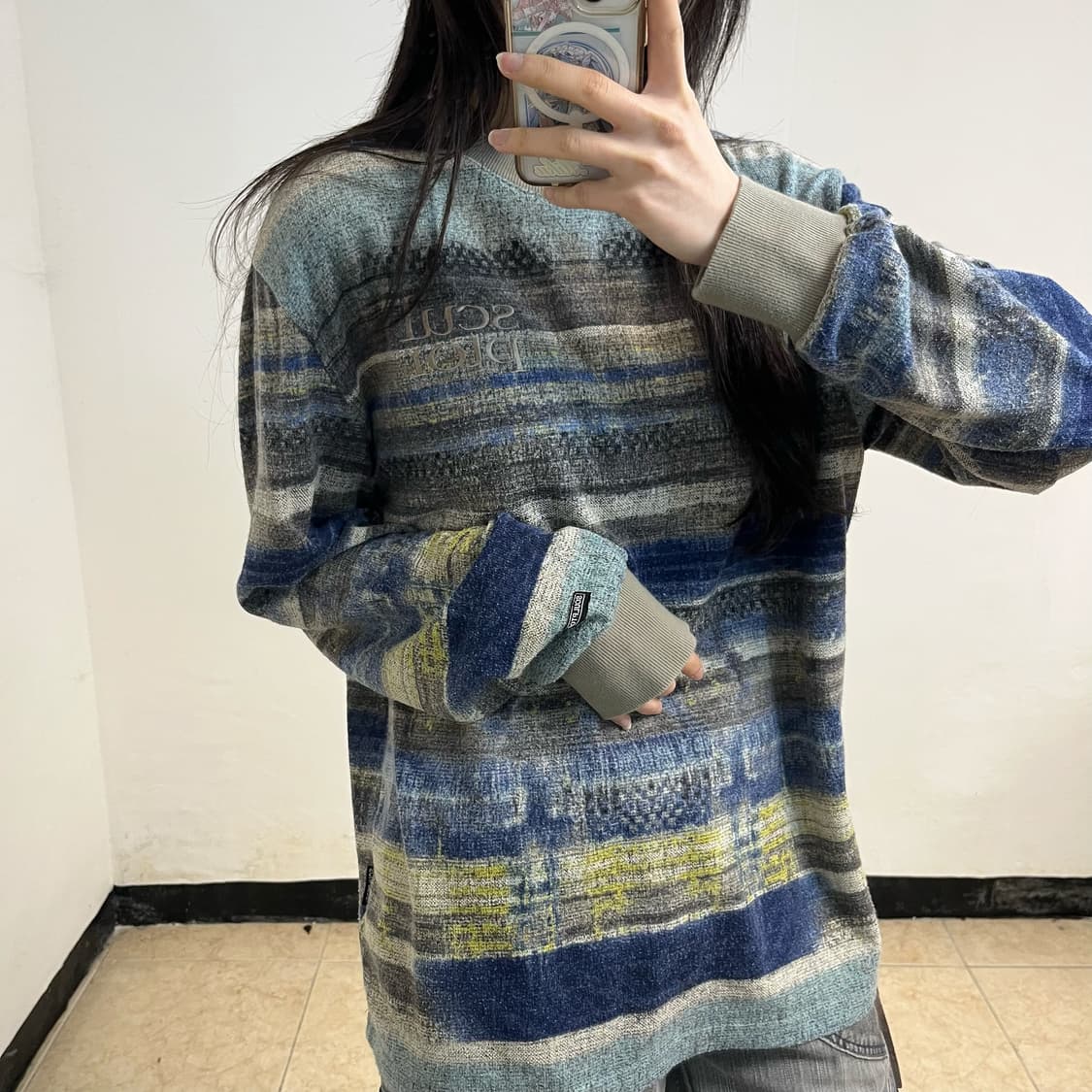 Sculptor stripe long sleeve 상품이미지3