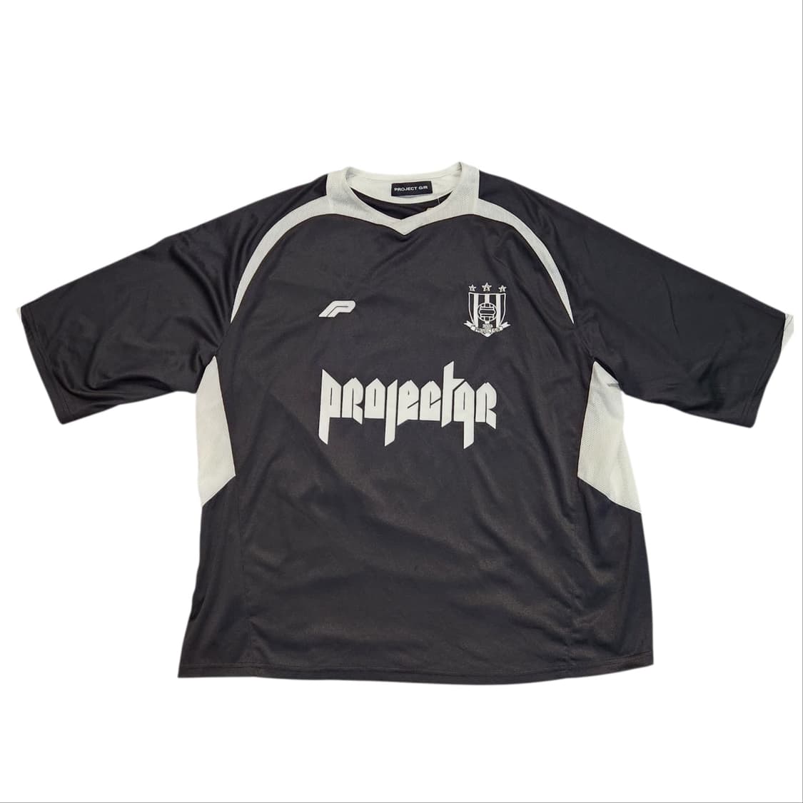 프로젝트 G/R 오버사이즈드 풋볼 저지 블랙 상품이미지1