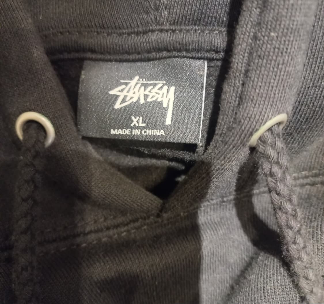 💥스투시 자수 후드 블랙 (XL) 상품이미지7