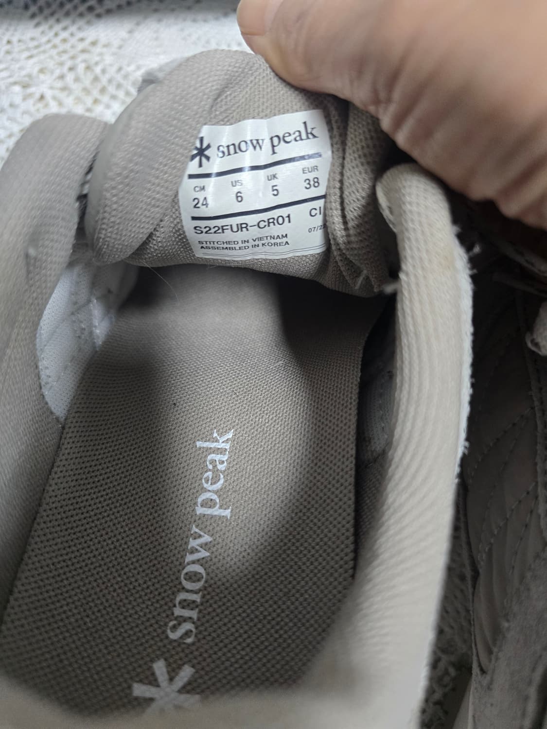 스노우피크 운동화 240(235가능) 상품이미지7