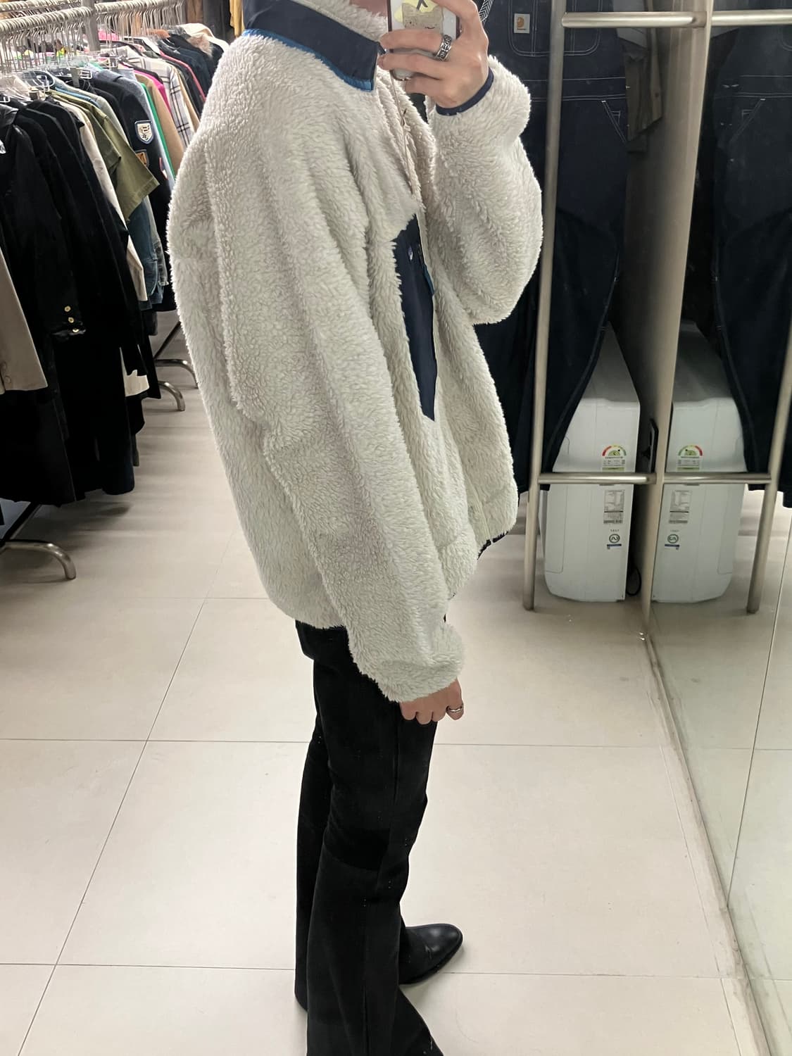 파타고니아 레트로 양털 플리스 자켓 L 상품이미지7