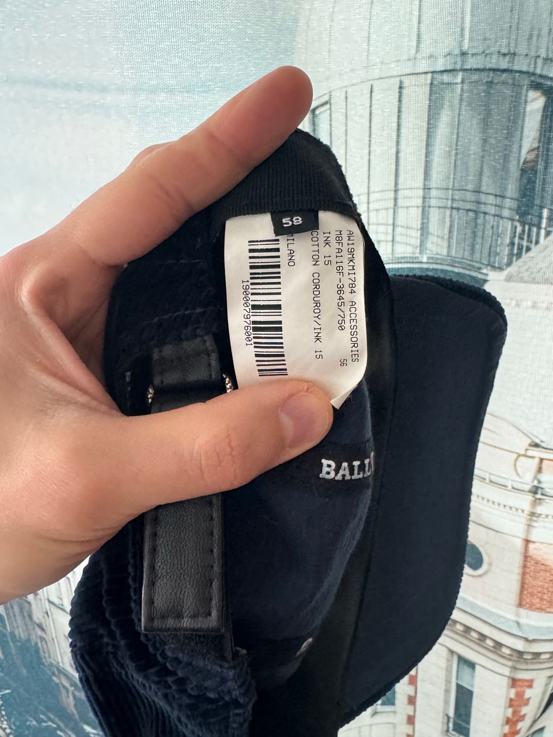 Bally 코듀로이 헌팅캡  상품이미지4