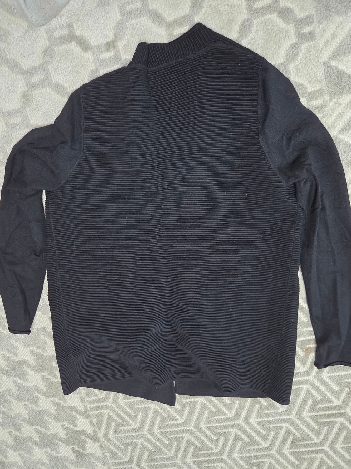 꼼뜨와 데 꼬또니에 블랙 니트 가디건 상품이미지2