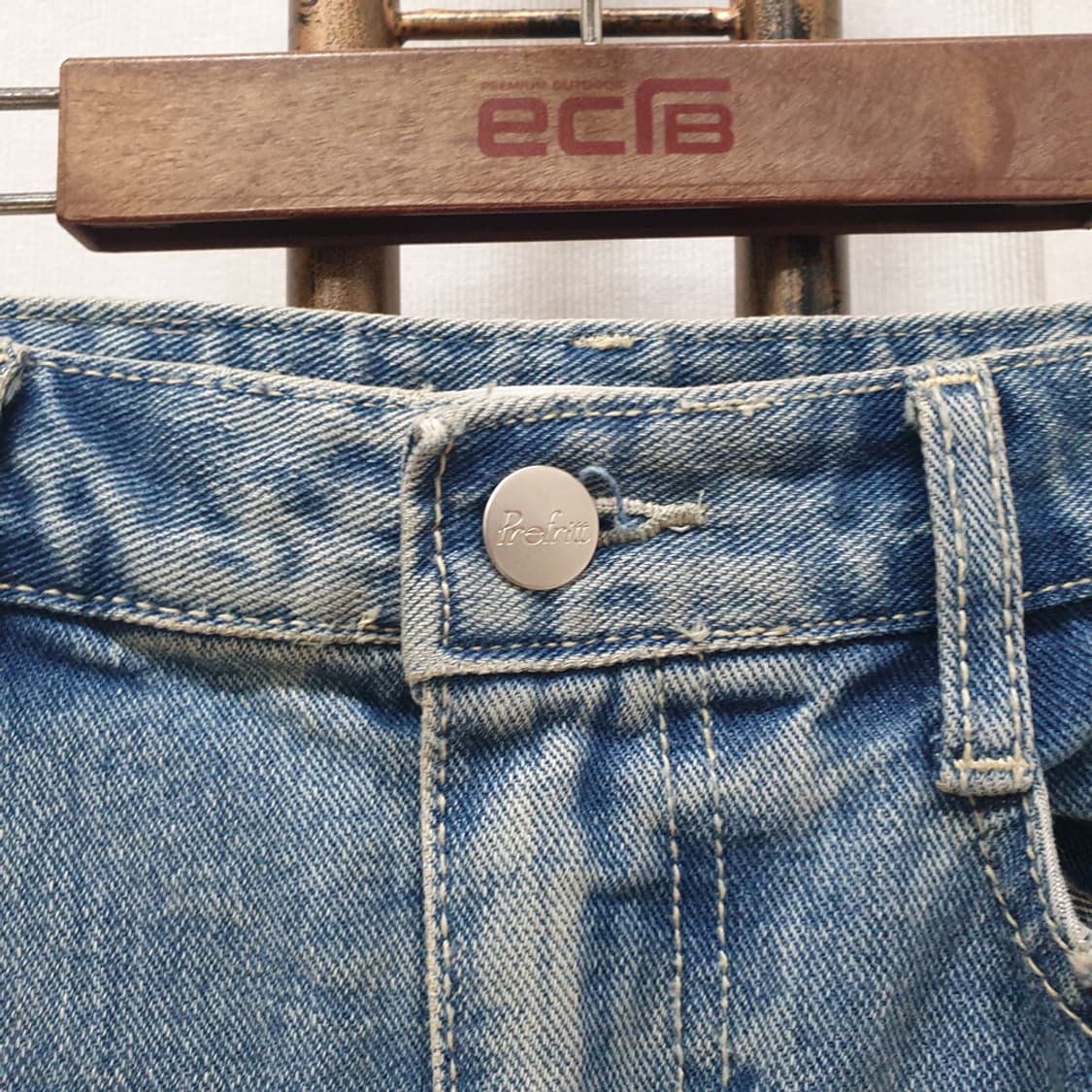 위드블룸 롱 데님 청치마 M 상품이미지3