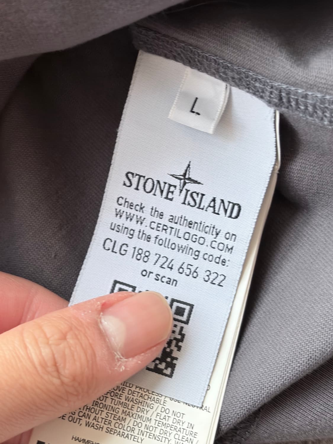 스톤아일랜드 롱슬리브 L 상품이미지3