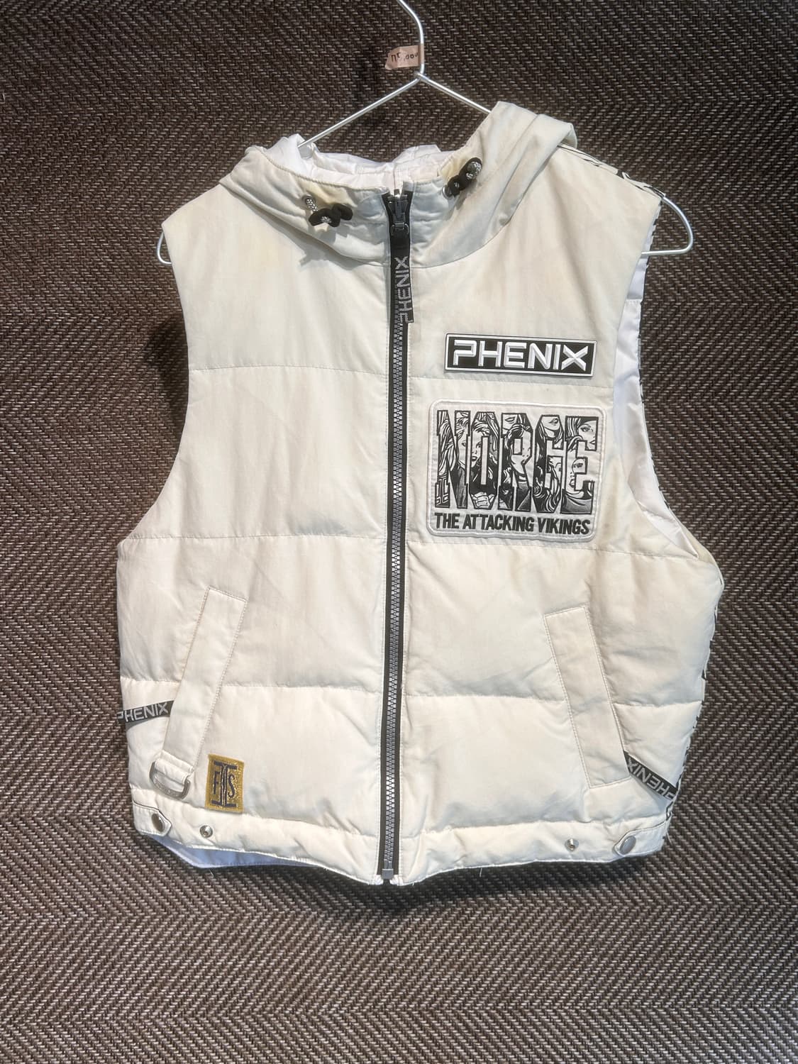 Y2k 90s 피닉스 Phenix 스키팀 다운베스트 상품이미지2