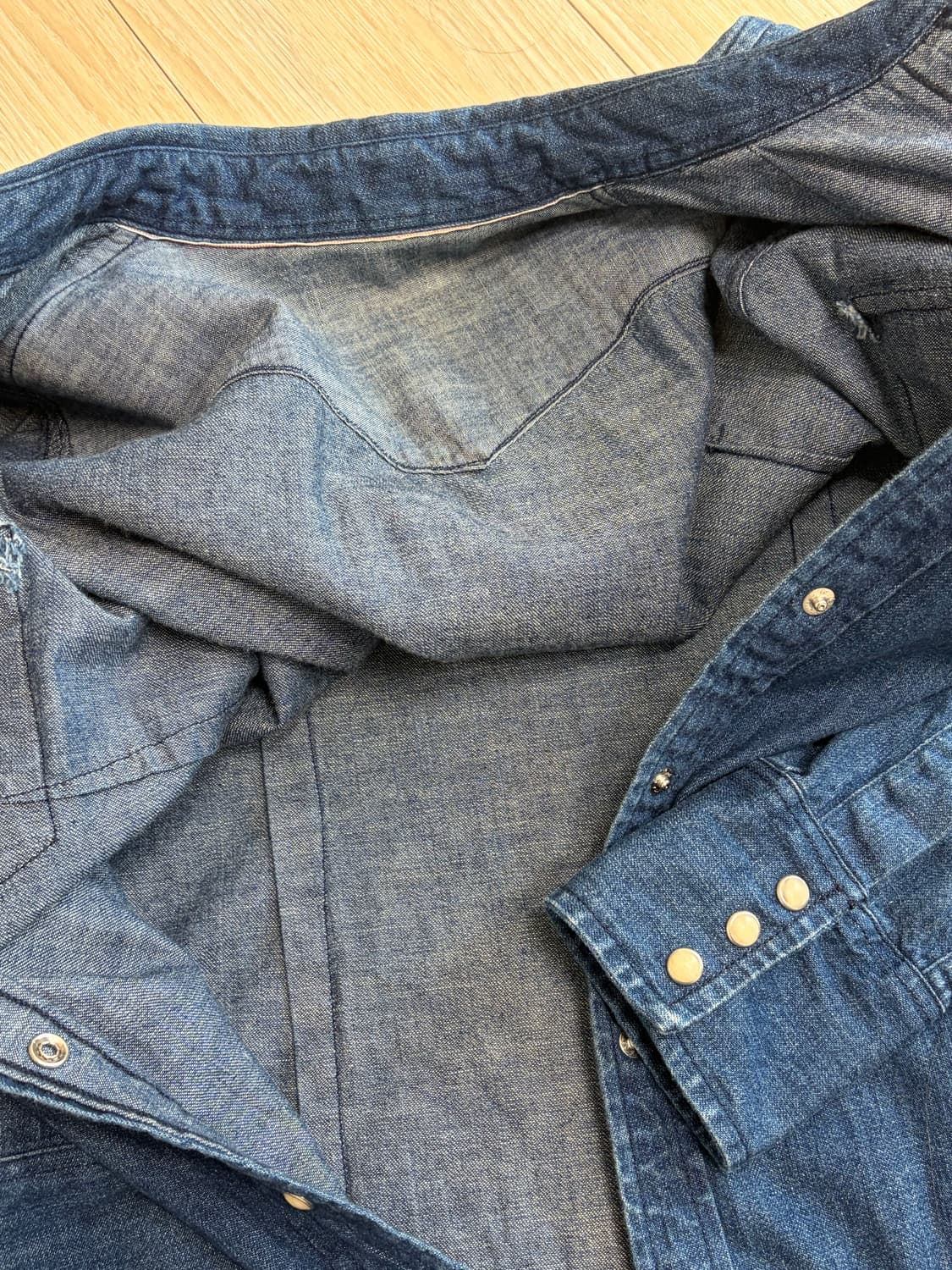 리바이스 데님 청 남방 셔츠 상품이미지5