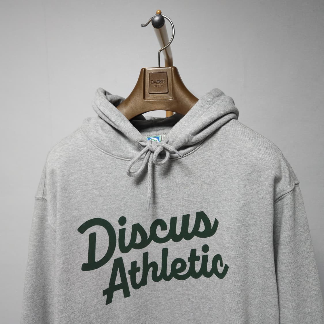 L ) 디스커스 애슬레틱 후드티 그레이  상품이미지2