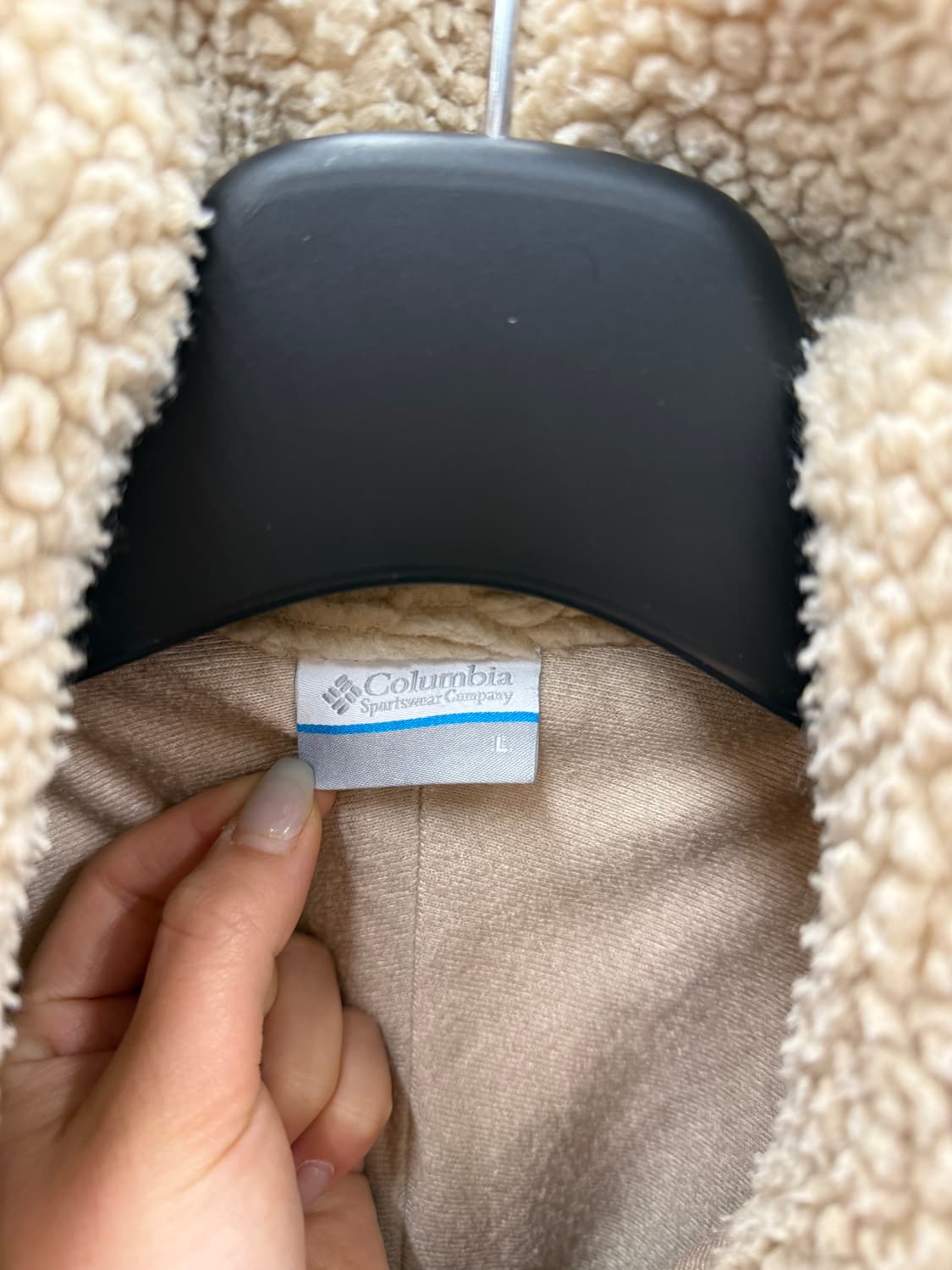 콜롬비아 헤비 양털 후리스 L 상품이미지3