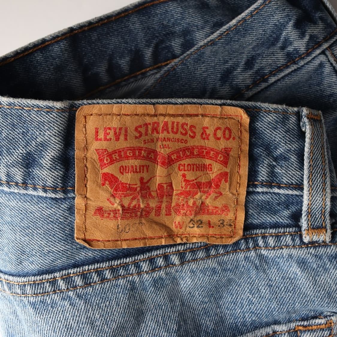 리바이스 빈티지 스트레이트핏 데님 팬츠 32 상품이미지6