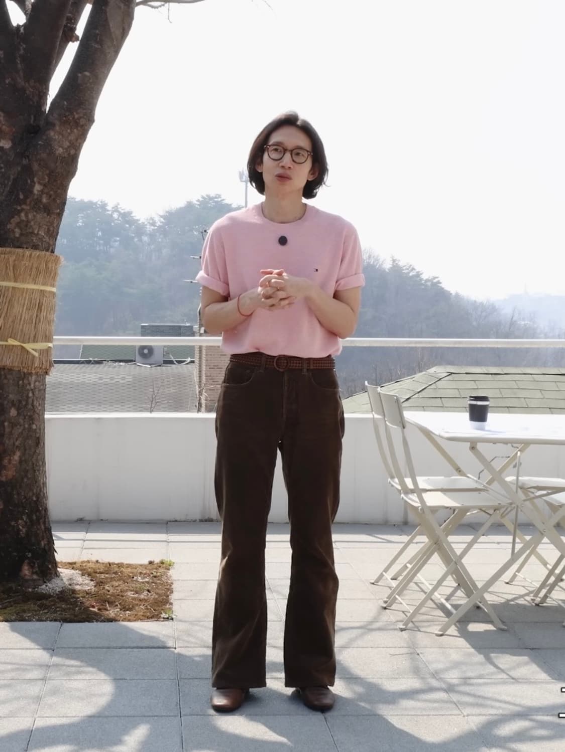 랭글러 브라운 부츠컷 데님팬츠 상품이미지1