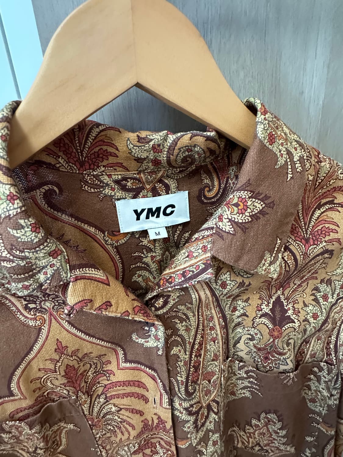 YMC 페이즐리 반팔 셔츠 상품이미지2