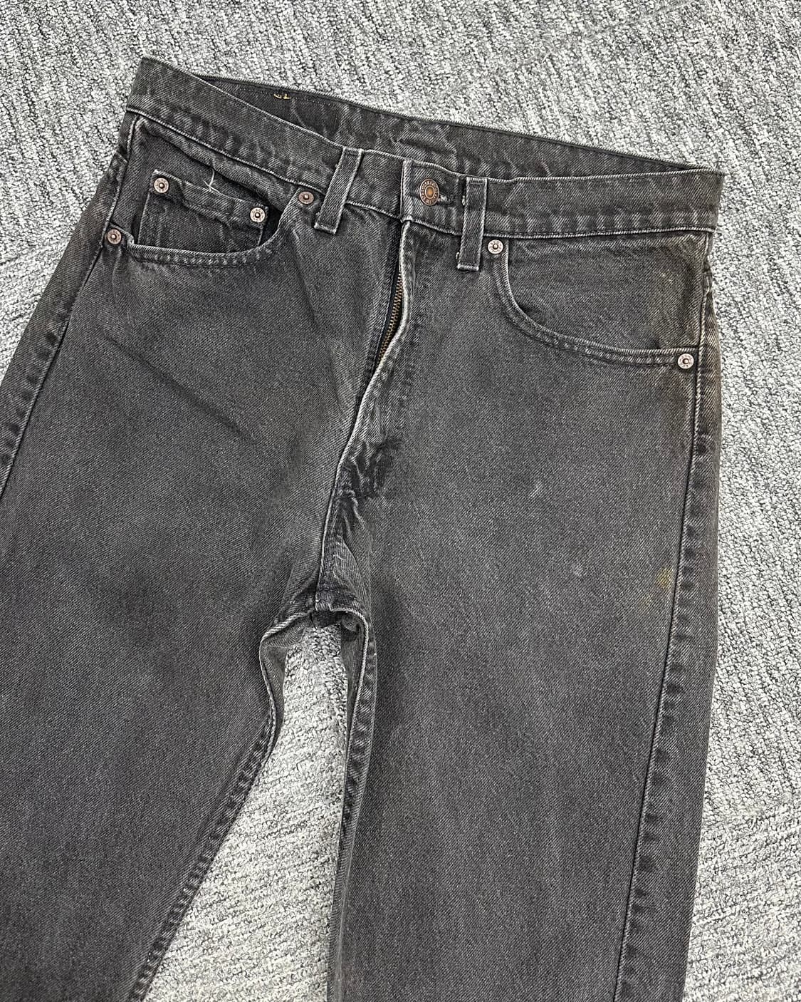 (허단41)90'S 리바이스 USA 505 흑청-M1778 상품이미지4