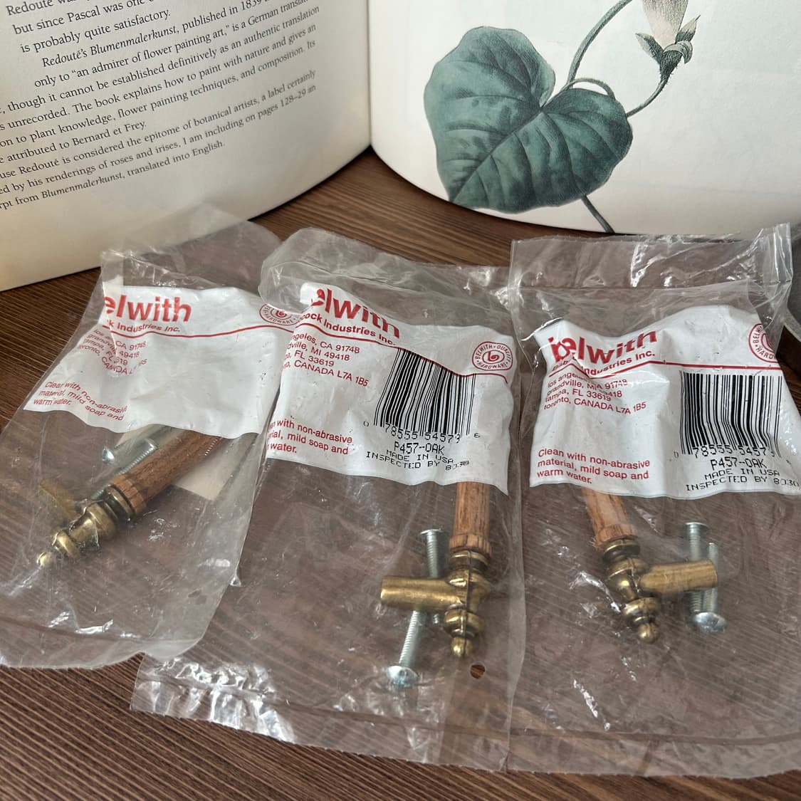 미국 브랜드 빈티지 가구 손잡이 3개 세트  상품이미지4