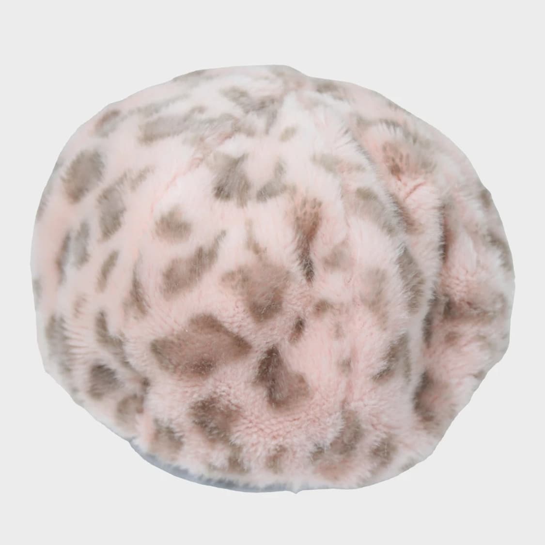 MON TRESOR 딸기우유 호피 퍼 모자 61579 상품이미지1