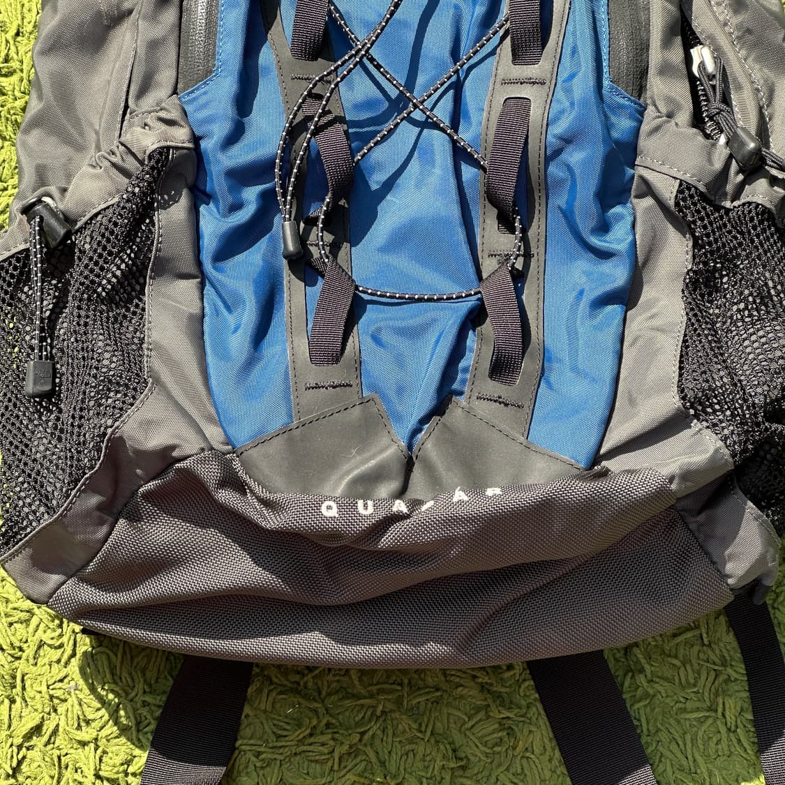 노스페이스 퀘사르 백팩 그레이 블루 OS(30L) 상품이미지3