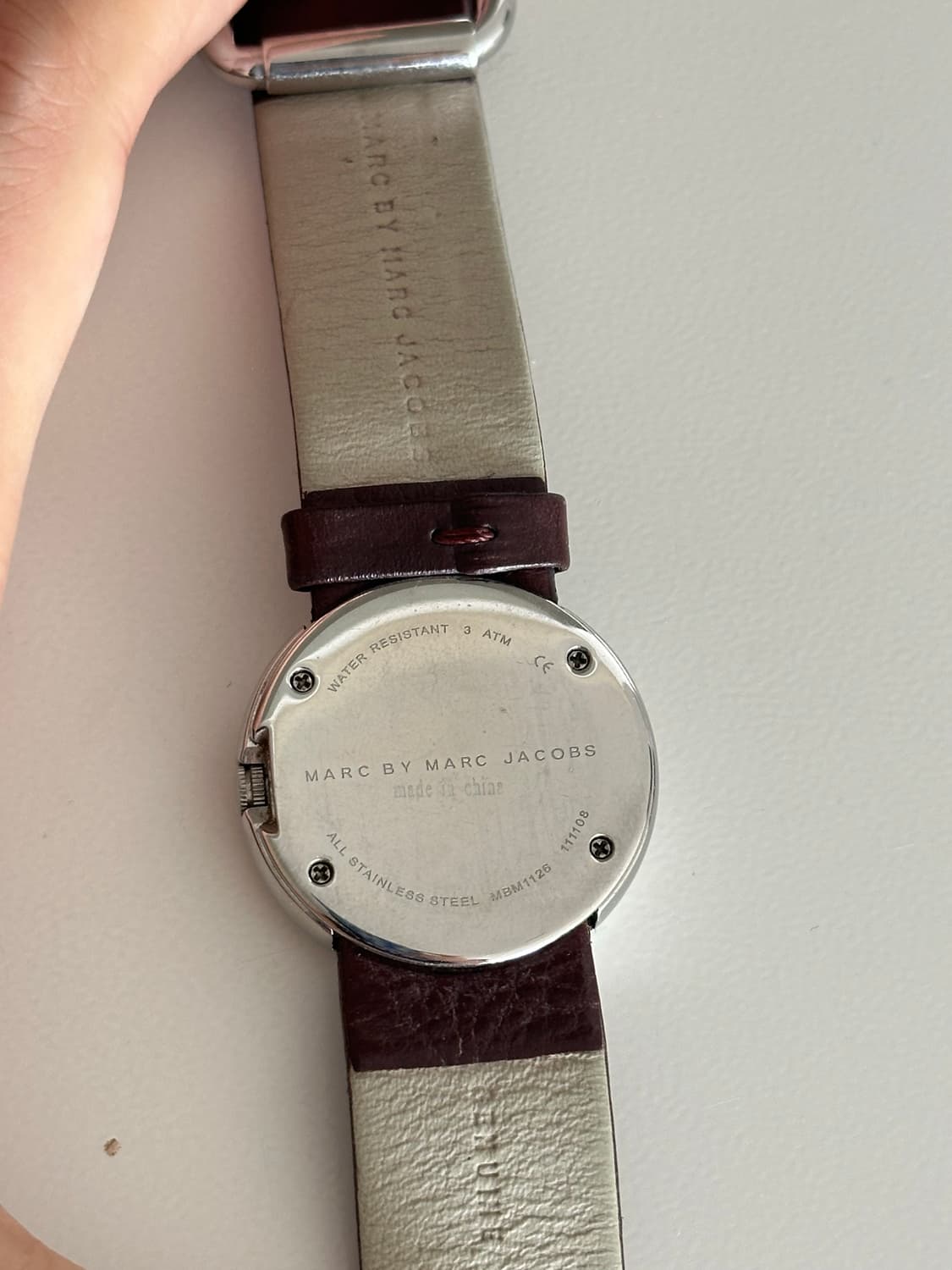 Marc jacobs 손목 가죽 시계  상품이미지5