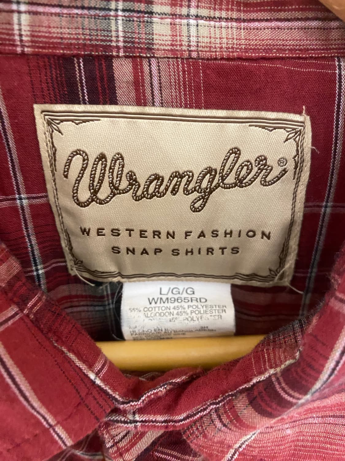 WRANGLER ombre western shirts 옴브레 웨스턴 셔츠 상품이미지8