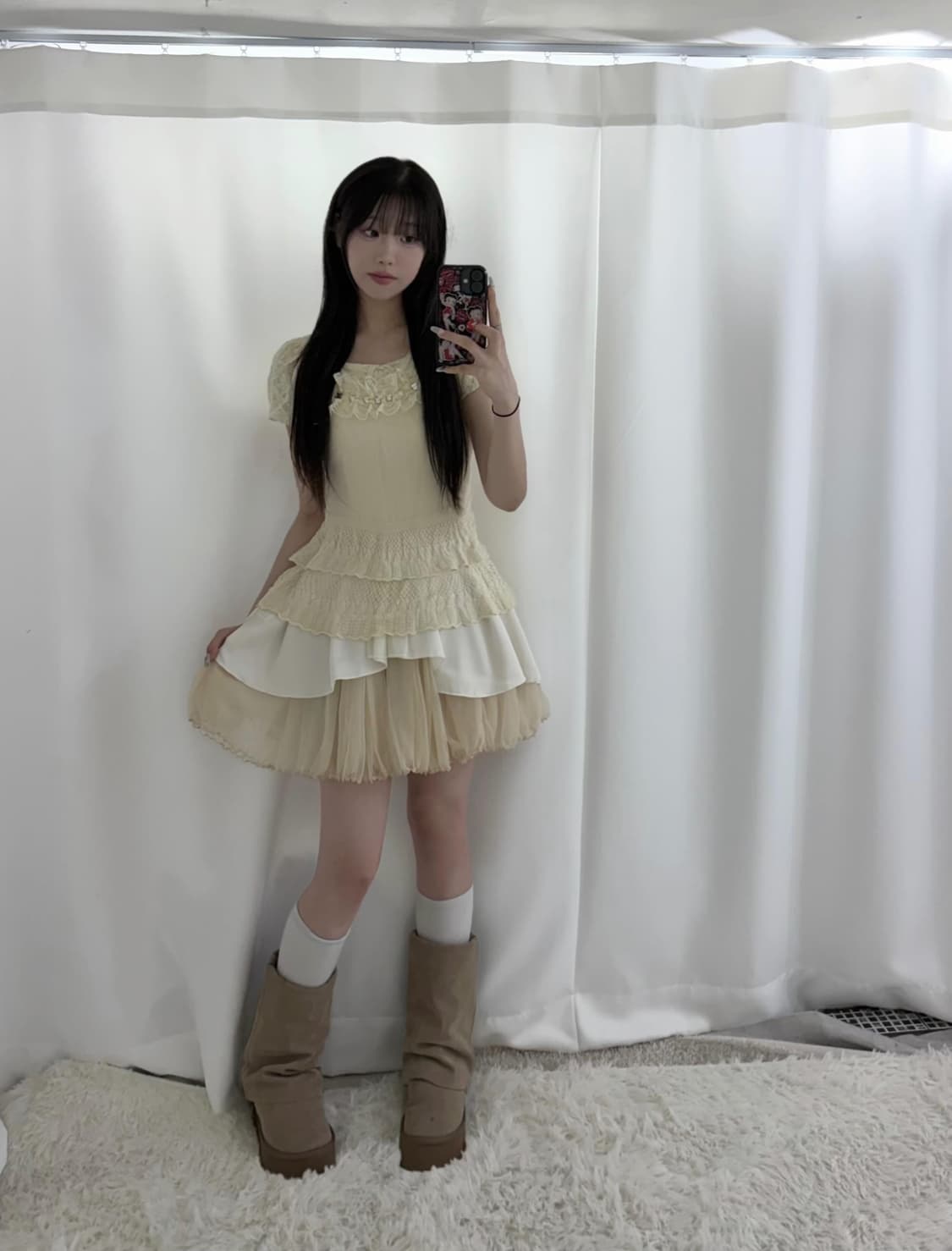 엑시즈팜 히메갸루 달천깔 딱붙 코디세트 상품이미지2