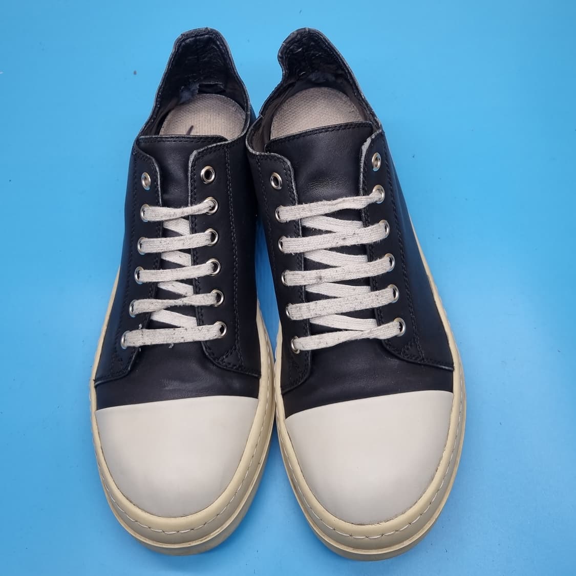 릭오웬스 레더 라몬즈 스니커즈 265 상품이미지2