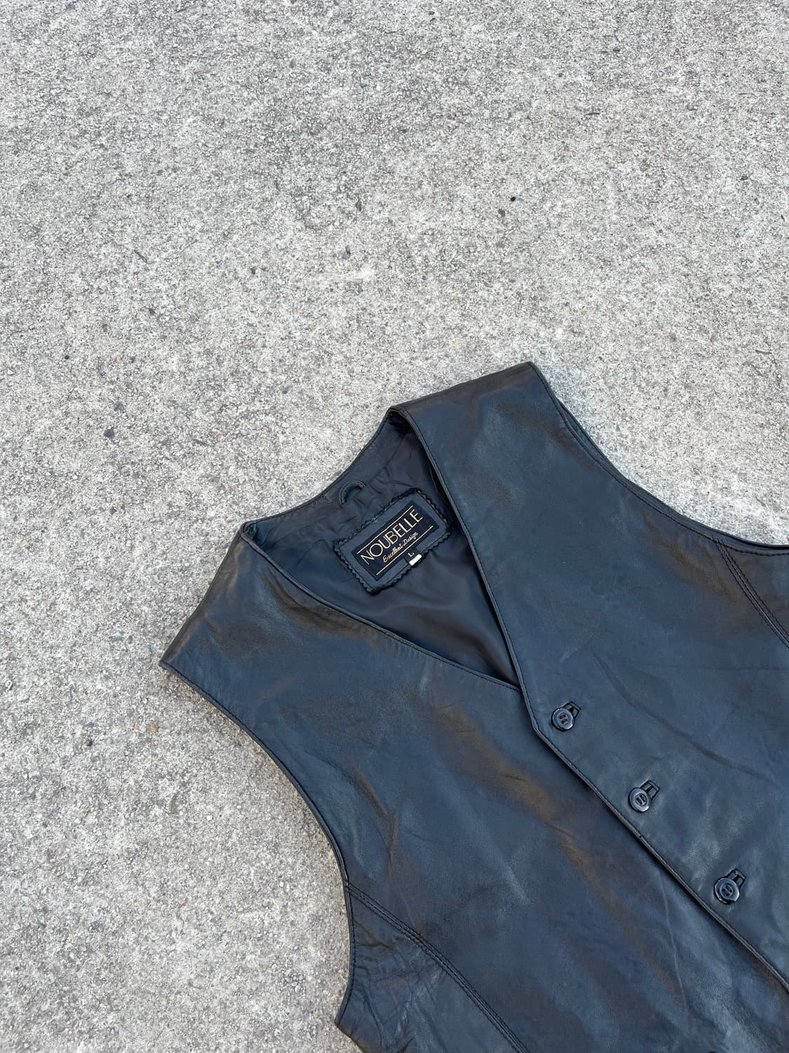 Vintage 양가죽 웨스턴 베스트  상품이미지2