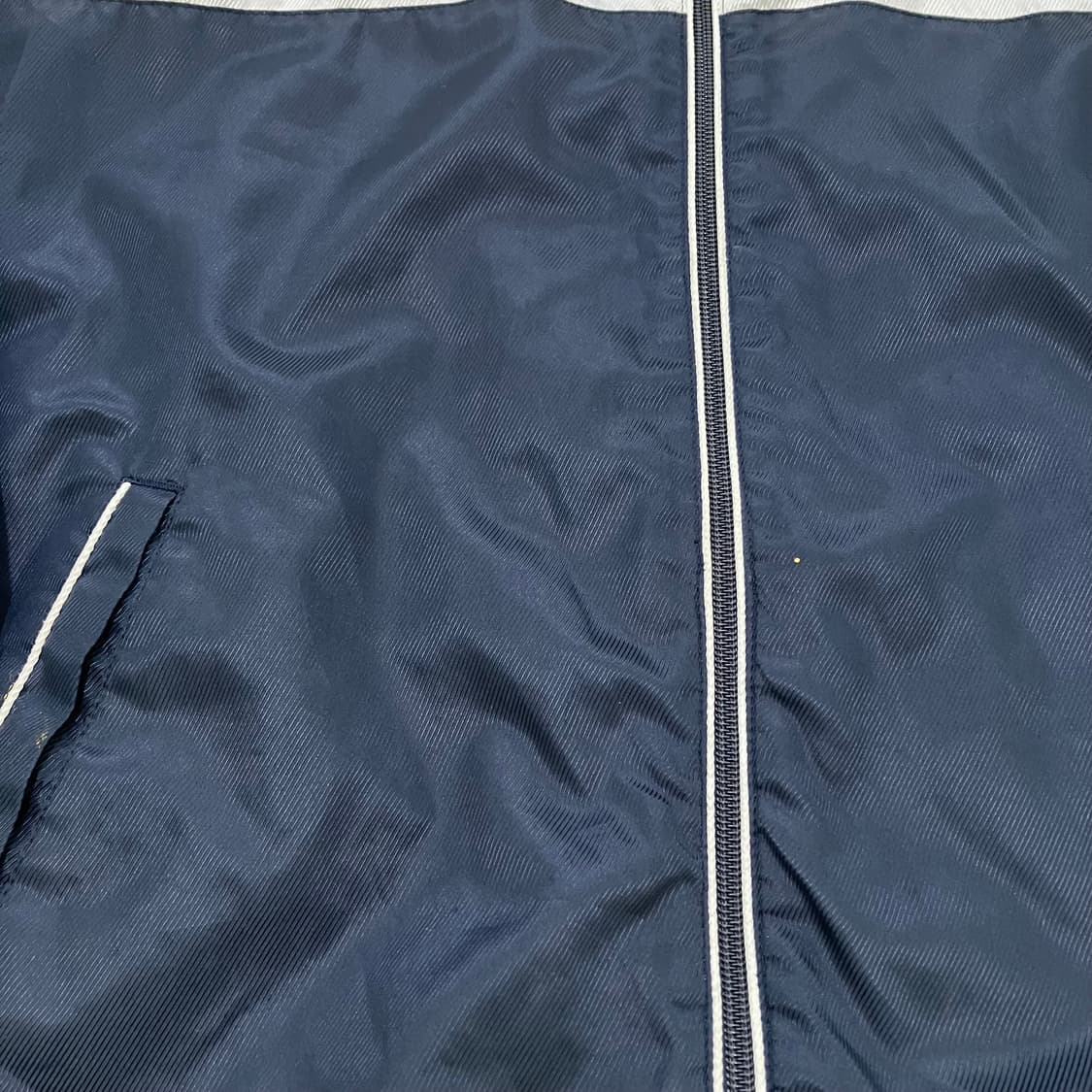 빈티지 챔피언 네이비 실버 바람막이 852 y2k 스트릿 모리 갸루 일본 상품이미지8