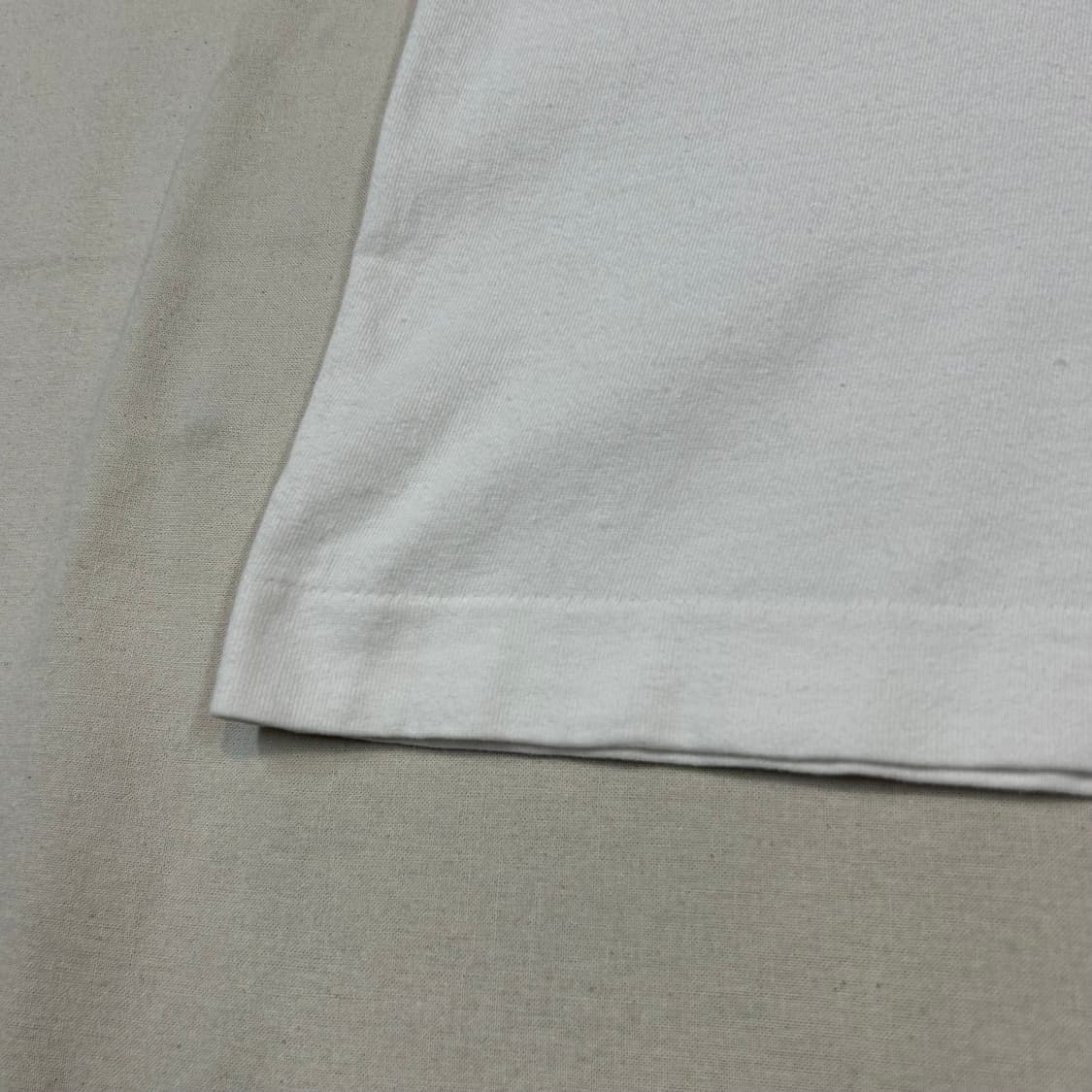 M) 꼼데가르송 플레이 흰색 하트 반팔 티셔츠 정품 상품이미지4
