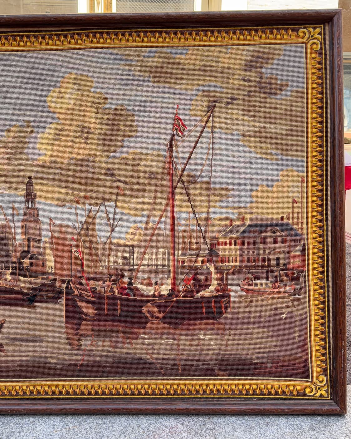 빈티지 소품 우드 프레임 태피스트리 아트워크 상품이미지6