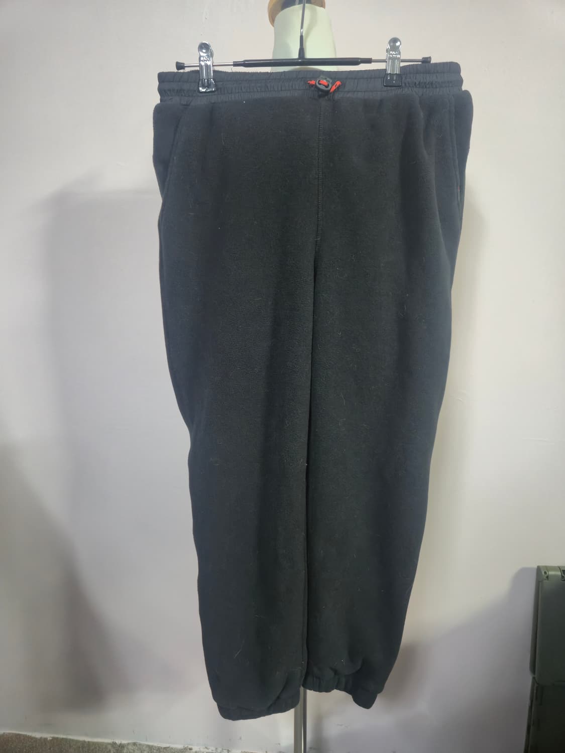 콜롬비아 기모 블랙 트레이닝 바지 상품이미지1