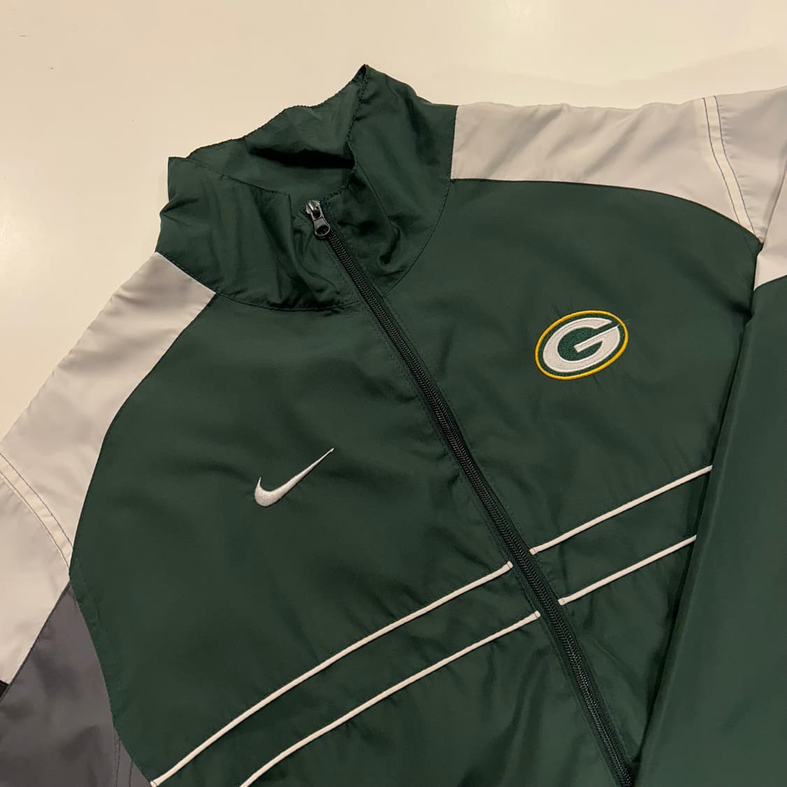 [XL] 나이키 NFL 그린베이 패커스 빈티지 바람막이 A260 상품이미지4