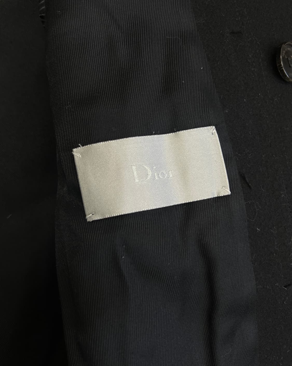 디올 옴므 09AW 후드 울 멜트 더블 코트 상품이미지5