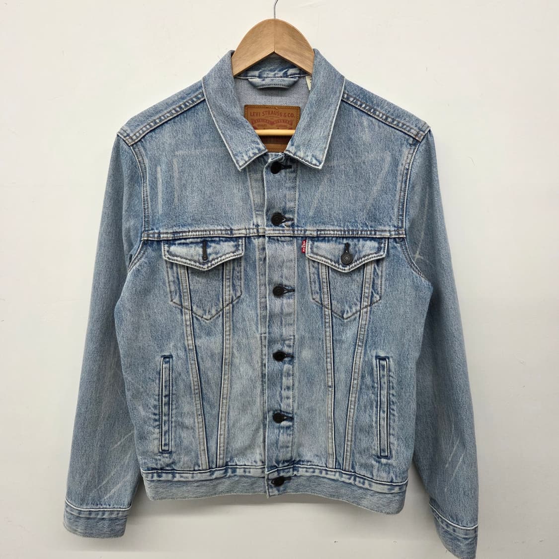 리바이스 데님 청자켓 남S 상품이미지2