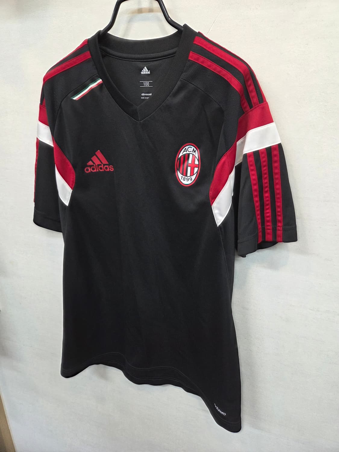 아디다스 ac 밀란 14 15 져지 기능성 반팔 L 상품이미지5