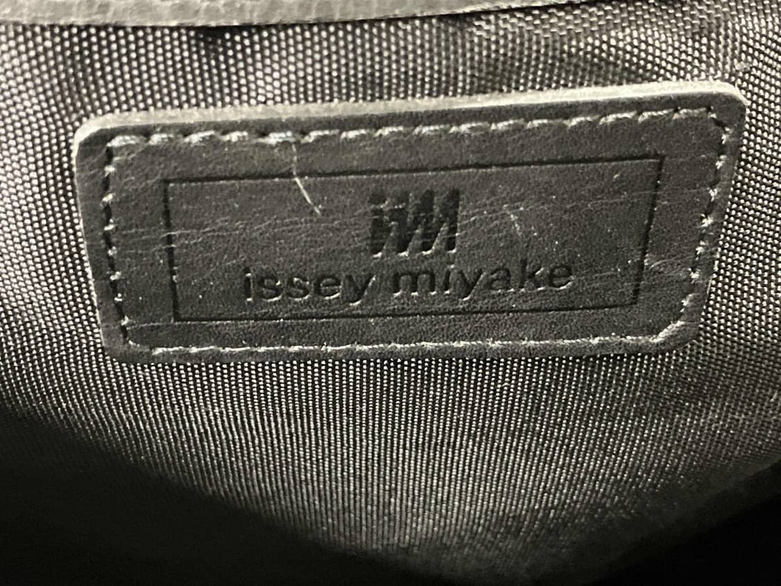 이세이미야케 아카이브 레더캔버스 보스톤백 상품이미지6