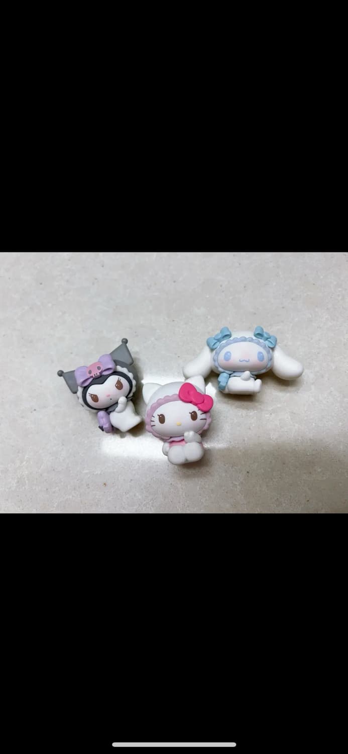 산리오 x 미코 콜라보 시크릿 마스코트 피규어 헬로키티 쿠로미 시나모 상품이미지1