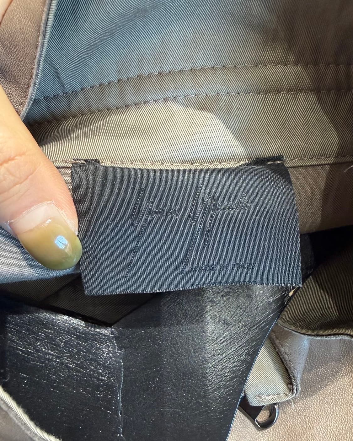 요지 야마모토 브라운 폴라마인드 나일론 자켓  상품이미지8