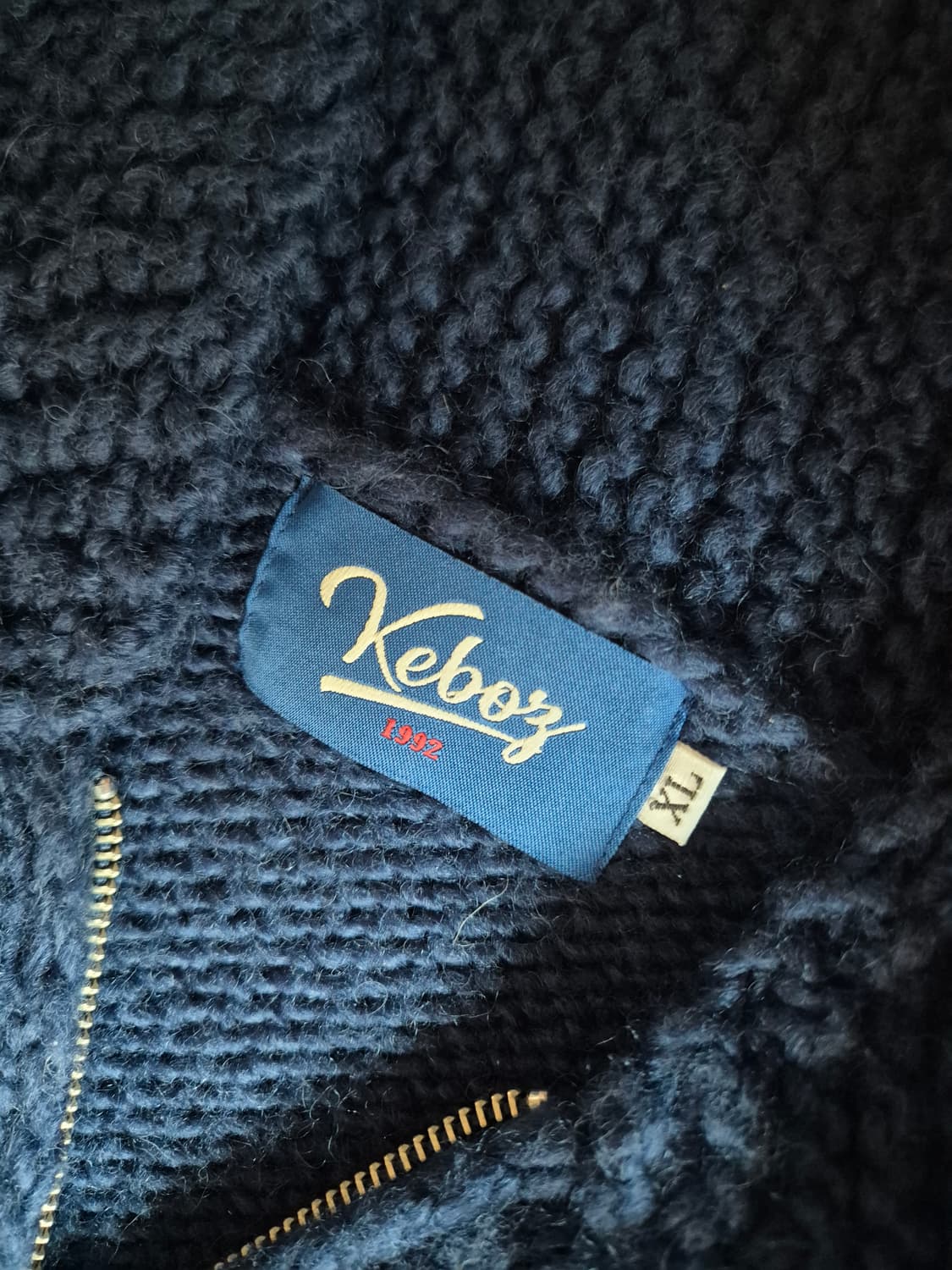 케보즈  집업 스웨터 상품이미지3