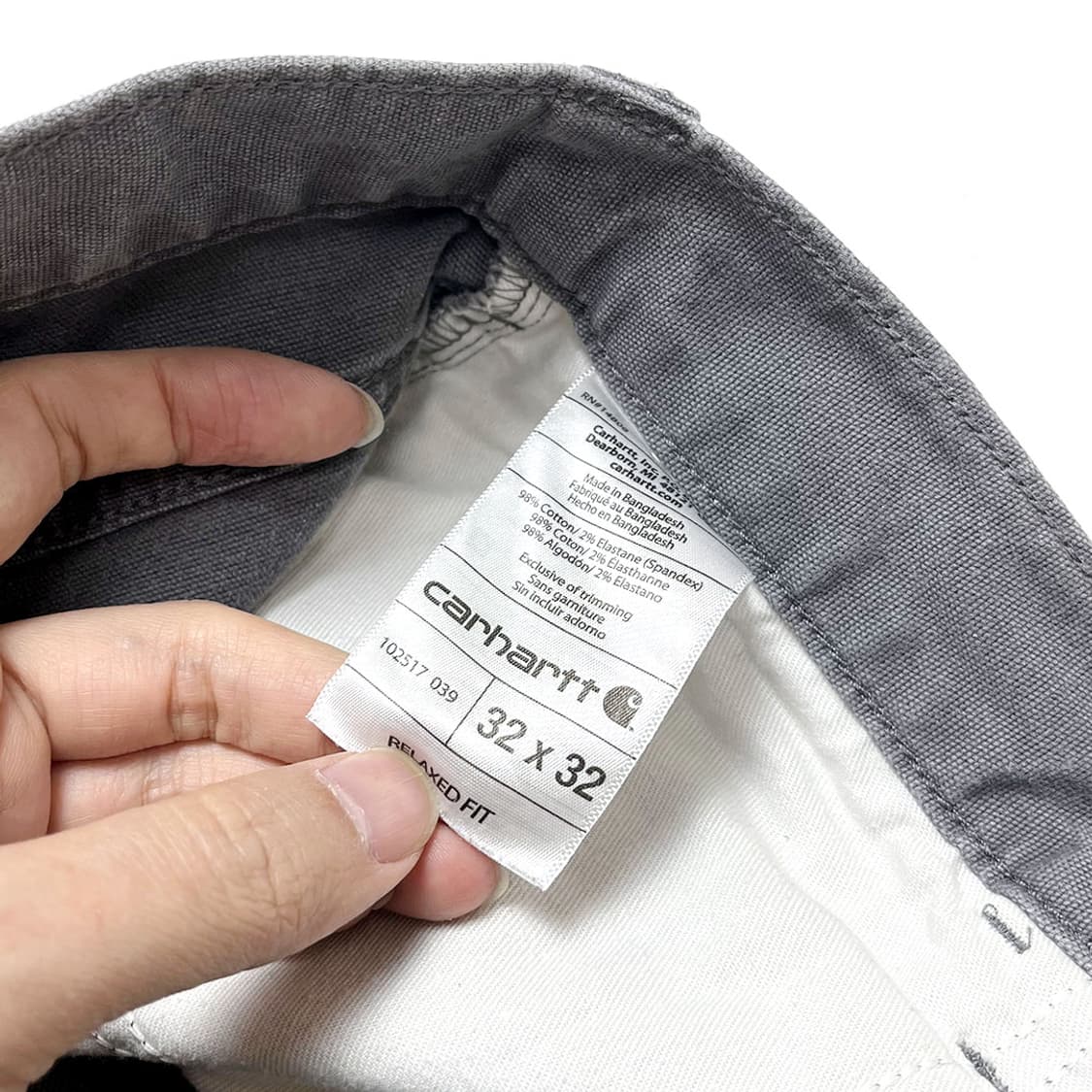 칼하트 워크 팬츠 (32/32) 상품이미지9